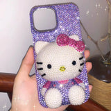 Zigo Pods Rhinestone Crystal iPhone Half-Wrapped Case